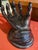 1960s Black Cast Iron Hand Sculpture For Sale In San Francisco - Image 6 of 8