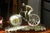 Antique Brass Cyclist Bicycle Clock British United Clock Co Victorian Working For Sale - Image 14 of 14