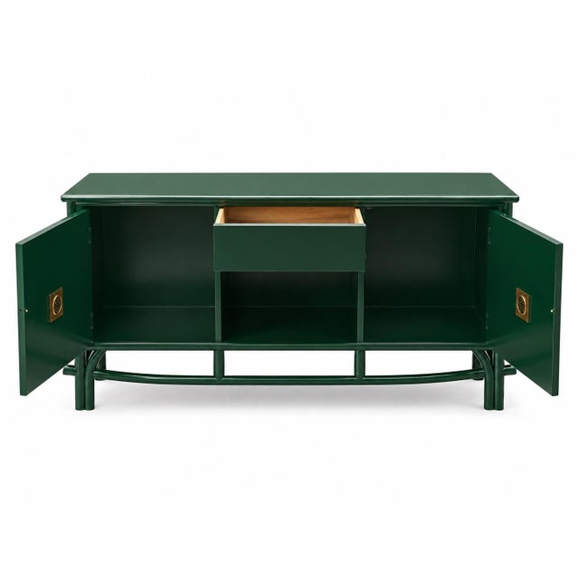 Vintage Chinoiserie Credenzas - A Pair For Sale - Image 4 of 5