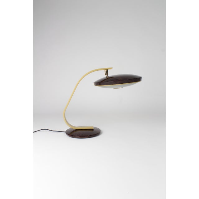 Mod Carey 520 Desk Lamp in Faux Tortoiseshell by Luis Pérez De La Oliva for Fase, Spain, 1970s For Sale - Image 18 of 18