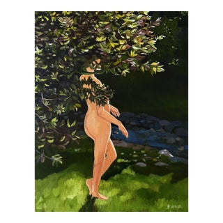 "Sunlit" Modern Original Oil Painting, by Jennifer Hohlfelder For Sale