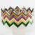 2000 - 2009 Missoni Set of Silvered Zig-Zag Bangle Bracelet with Multicolor Enamel For Sale - Image 5 of 9
