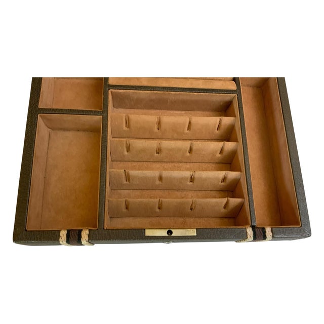 Beautiful Mark Cross Vintage Jewelry Box. The box is in very good condition with the exception of a few scuff marks. My...