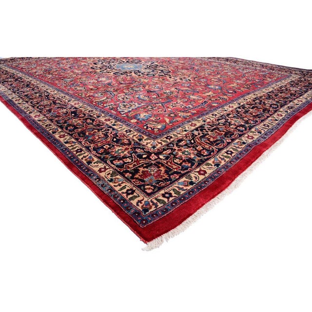 Middle Eastern Hand-Knotted Rug For Sale - Image 5 of 11