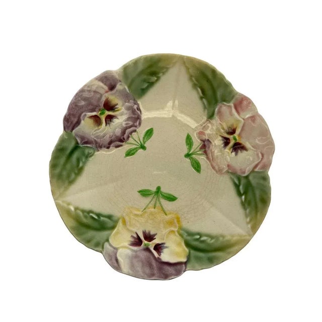 Antique Plates from Choisy Le Roy, 19th Century, Set of 4 For Sale - Image 4 of 7