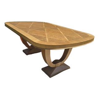 50% Off! Thomasville Dining Table, Burled Ash For Sale