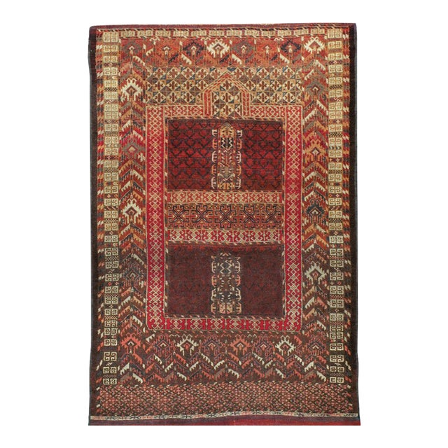 Galerie Shabab Collection Early 20th Century Central Asian Bokhara Rug For Sale