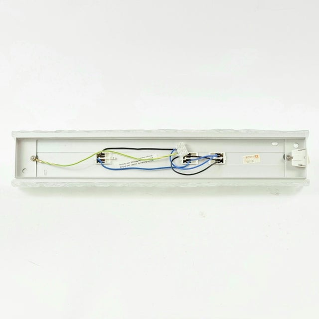 Large Mid-Century Tubular Murano Glass Wall Light from Hillebrand, Germany, 1970s For Sale - Image 9 of 12