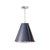 French Maid Chandelier Small, Blue and Polished Nickel For Sale - Image 10 of 10