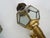 Vintage Carriage Lantern Wall Sconces in Brass and Glass, 1960s, Set of 2 For Sale - Image 6 of 11