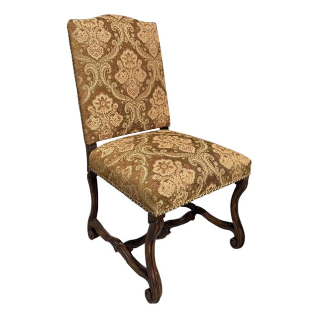 18th C Style Panache for Michael Taylor Barcelona Side Chair - 1 of 6 For Sale