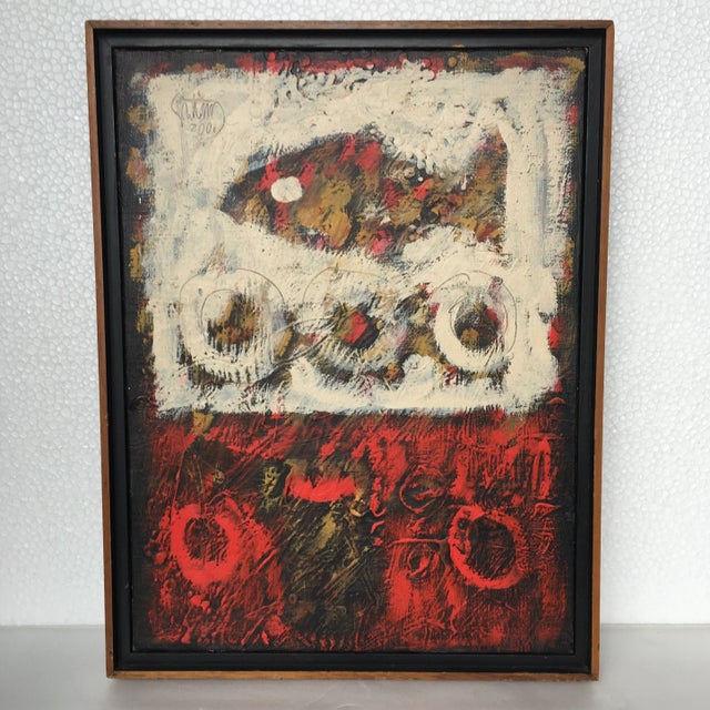 Artist Edgar Gutierrez Original Acrylic on Linen Work of Art For Sale - Image 13 of 13