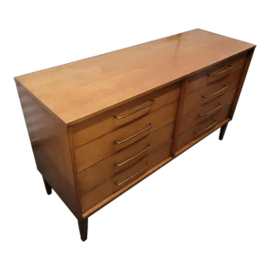 Mid 20th Century Early Milo Baughman 6 Drawer Dresser for Murray Furniture Co