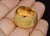 Authentic Vintage Roberto Coin Opera 18k Yellow & Rose Gold Wide Statement Band Ring With Hidden Ruby, Size 7.5 For Sale - Image 10 of 17