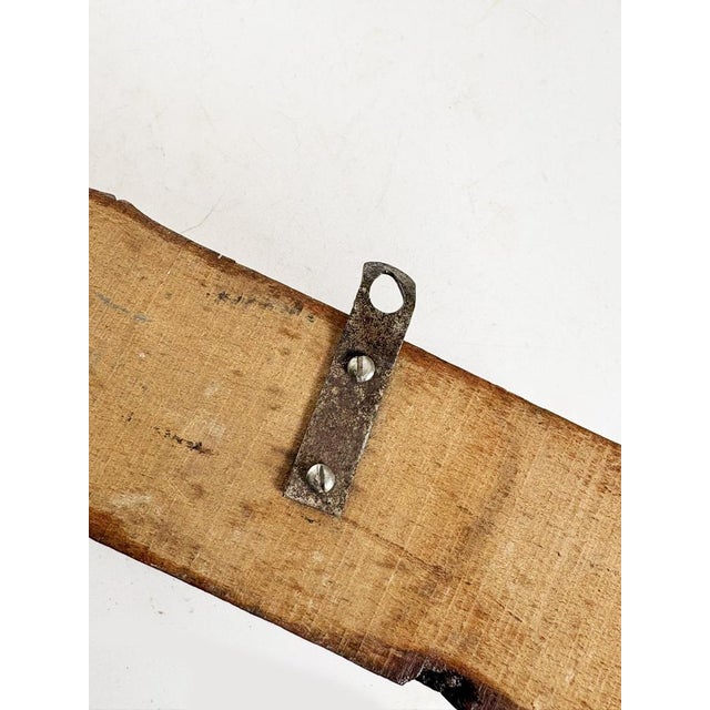 Wooden Coat Rack, France, 1940s For Sale - Image 10 of 11
