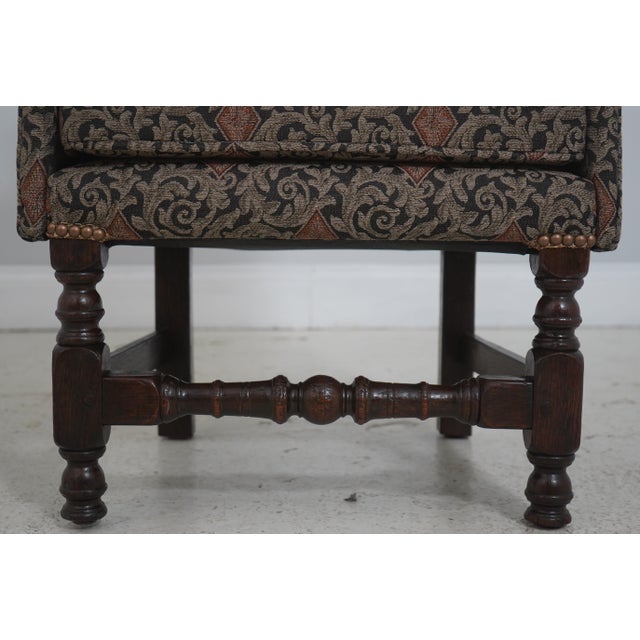 English Vintage Diminutive Doll or Youth Throne Chair For Sale - Image 9 of 18