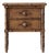Matthew Izzo Home Faux Bamboo Two Drawer Nightstand For Sale