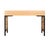 Tan Chippendale Writing Desk - Natural For Sale - Image 8 of 9