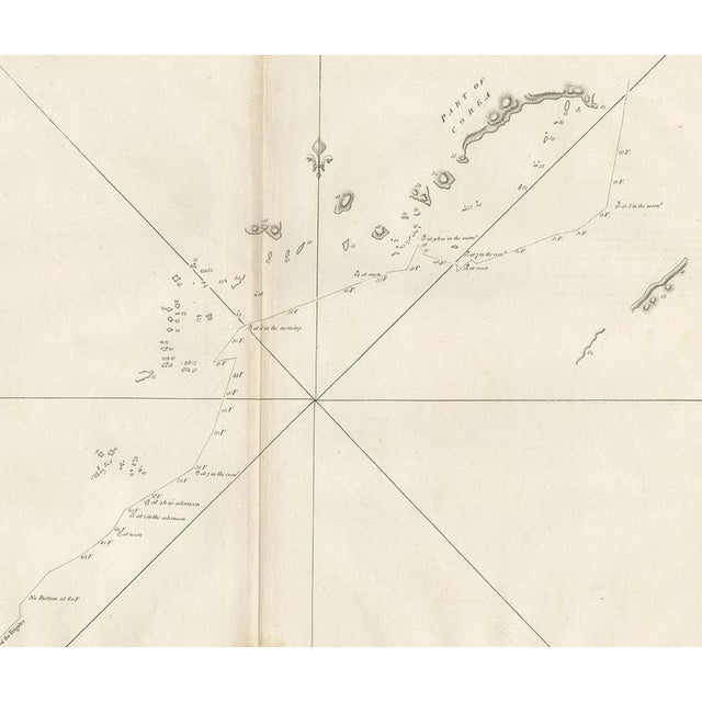 Antique Map of the Korean Archipelago, 1798 For Sale - Image 4 of 6