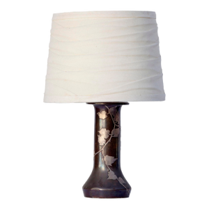 1900 Heintz Art Metal Shop Silver Crafted Table Lamp