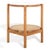 Wood Karyna Rattan & Glass Accent Table With Shelf in Clear / Natural For Sale - Image 7 of 8