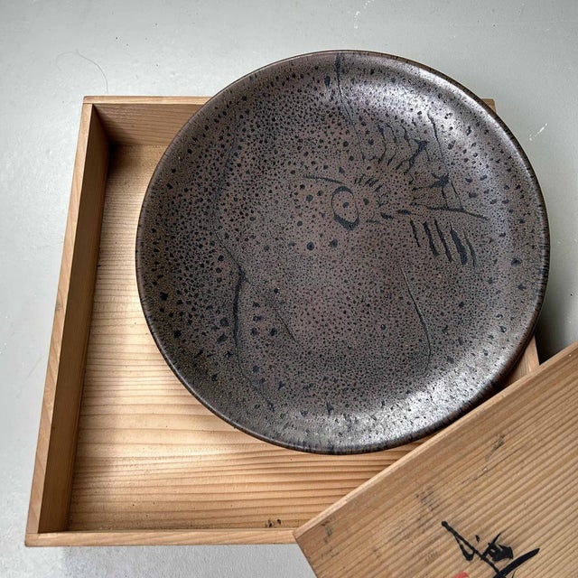 Decorative Ceramic Plate, 1970s For Sale - Image 11 of 16