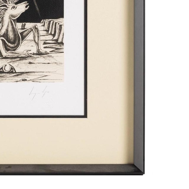 Cruzeiro Seixas, Surrealist Composition, Screenprint For Sale - Image 5 of 6