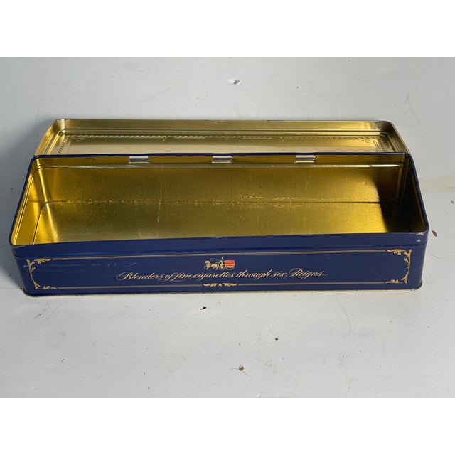 Rothman of Pall Mall Vintage Tin Box Collectible For Sale - Image 4 of 4