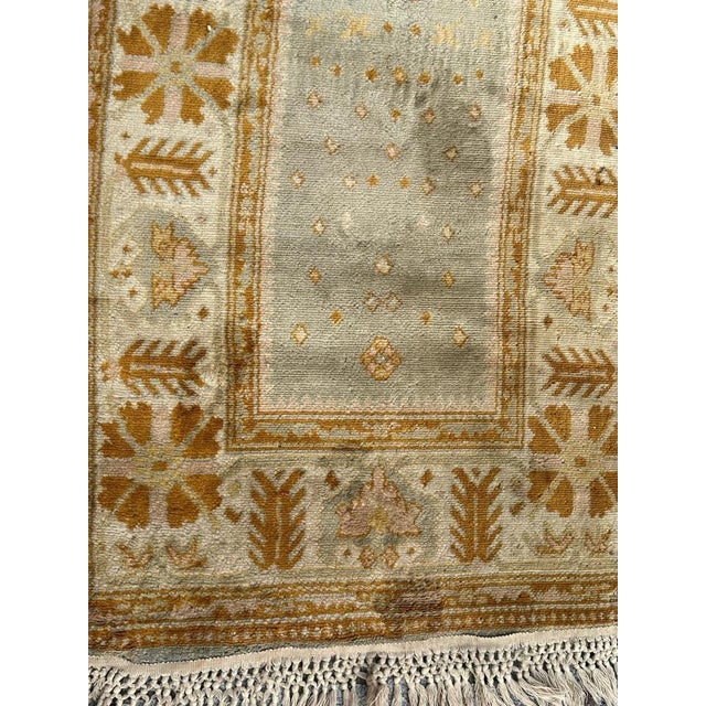 Mid-Century Oushak Rug, 1950s For Sale - Image 3 of 17