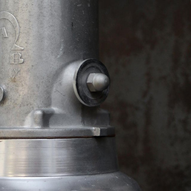 Vintage Industrial Belgian Pendant Light by DAB For Sale - Image 4 of 8