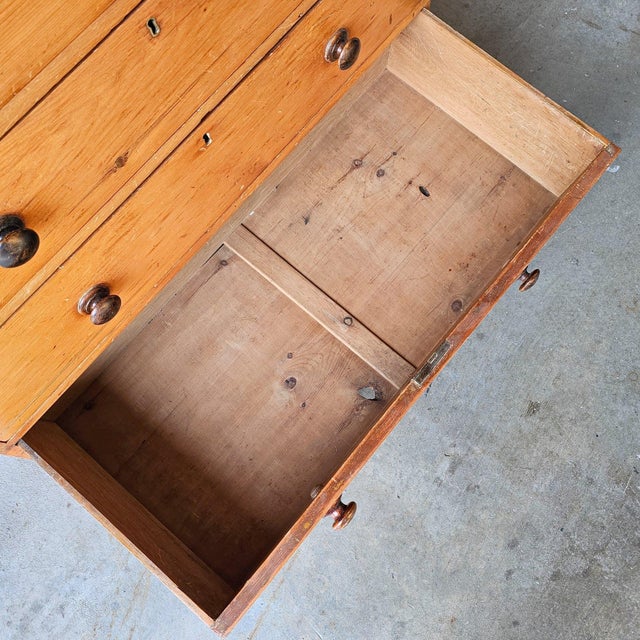 Antique English Pine Dresser - Circa 1870 For Sale - Image 11 of 12
