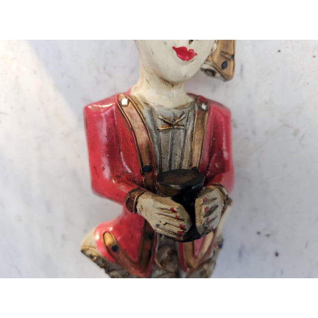Antique Carved Figure in Beech, 1890s For Sale - Image 4 of 10