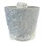1970s Mid-Century Modern Textured "Iceberg" Lucite Ice Bucket – Attributed to Grainware For Sale