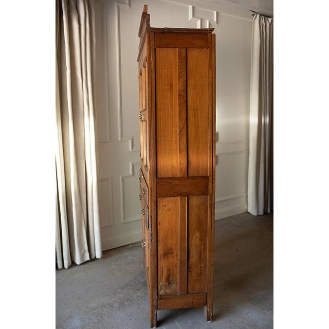 Antique Country Storage Cupboard or Linen Press For Sale - Image 11 of 18