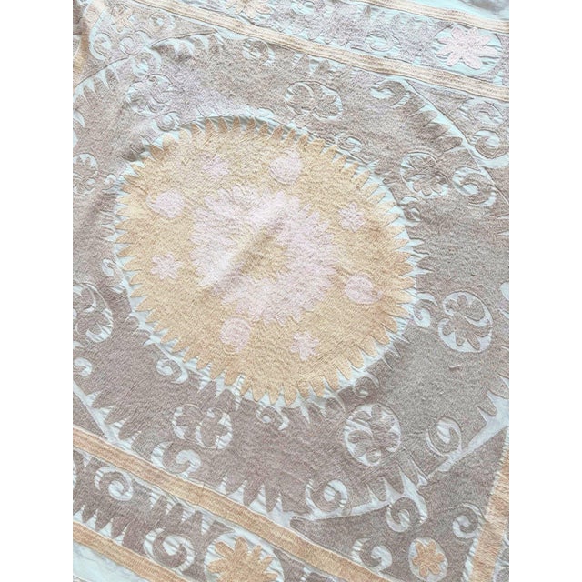 1970s Suzani Wall Hanging For Sale In New York - Image 6 of 8