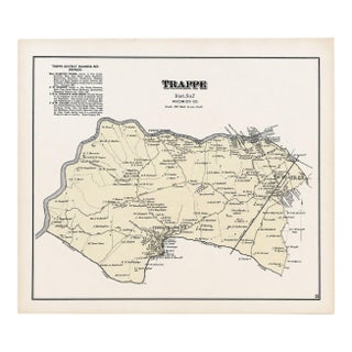 Trappe: Upper Ferry, Shad Point, and Fruitland in Wicomico County, Maryland, 1877 For Sale