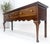 Kittinger Kittinger Solid Mahogany 3 Massive Drawers Queen Anne Sideboard Credenza MINT For Sale - Image 4 of 16