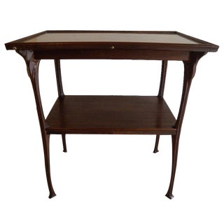 Antique Art Nouveau Side Table, 1890s For Sale