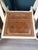 1960s Aldo Jacober White With Rattan Made in Yugoslavia Original Paint Rare Unique For Sale - Image 9 of 11