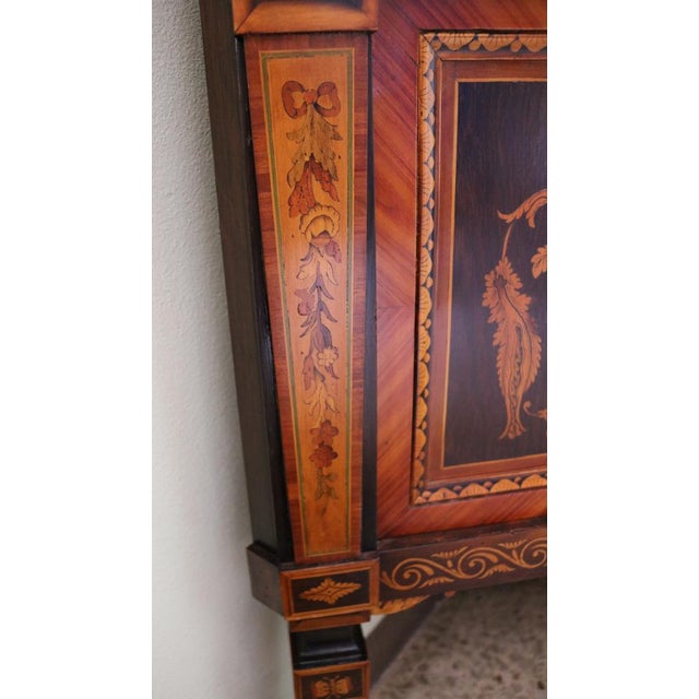 Wood Bedside Tables with Marble Tops, 1960s, Set of 2 For Sale - Image 7 of 18