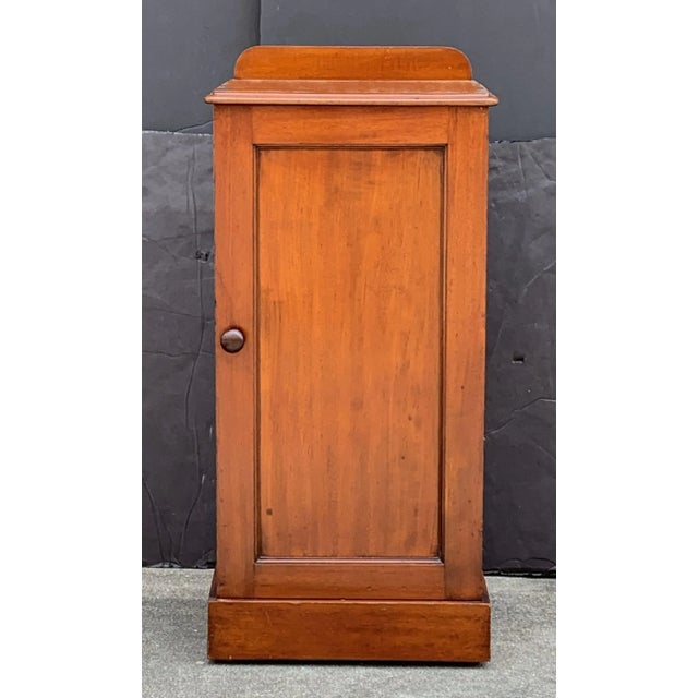 English Nightstand or Bedside Table of Mahogany For Sale - Image 4 of 13