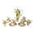 Late 18th Century Reinhold Schlegelmilch Rs Prussia Chocolate Pot With Six Cups For Sale