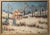 We are selling this attractive Impressionist oil on academy board landscape. This snowy winter landscape features a...