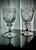 Antique Engraved Glass Claret Jug with Crystal Wine Goblets, 1890s, Set of 3 For Sale - Image 6 of 18