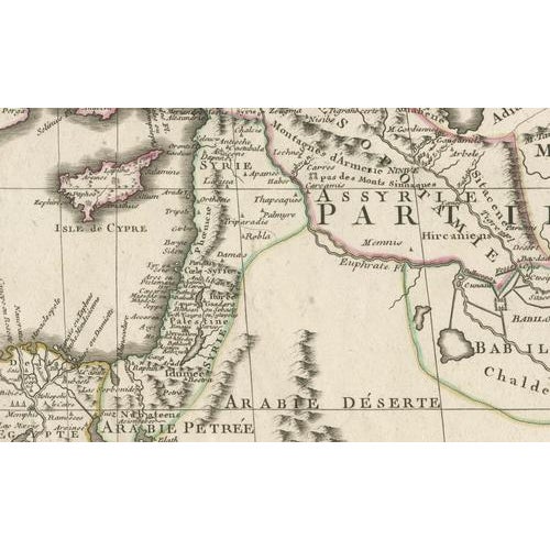 Antique Map of the Middle East, 1795 For Sale - Image 10 of 11