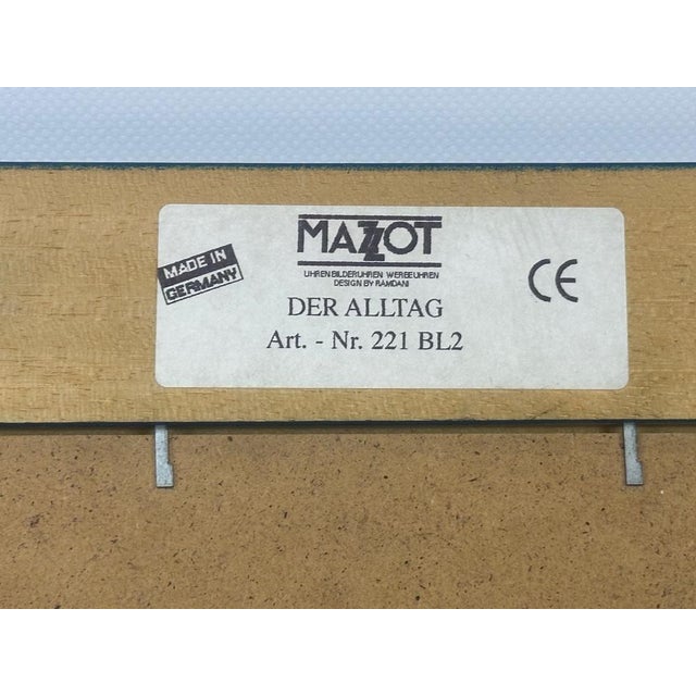 Vintage Wall Clock by Ramdani Design for Mazzot, 1997 For Sale - Image 8 of 10