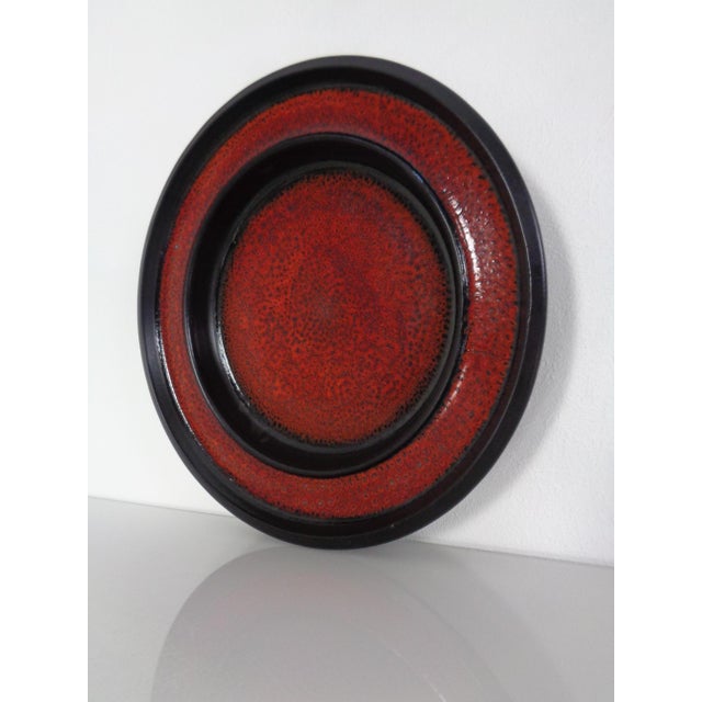Glaze Ceramic 7405 Bowl from Karlsruher Majolika, Germany, 1960s For Sale - Image 4 of 10