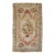 Antique Zabihi Collection Ivory Turkish Ghiordes Rug For Sale