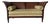 Hollywood Regency Style Baker Furniture “Milling Road” Mahogany Double Caned Settee For Sale