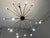 Metal Large Vintage Sputnik Gold Metal Chandelier with Murano Crystals, 1990s For Sale - Image 7 of 14